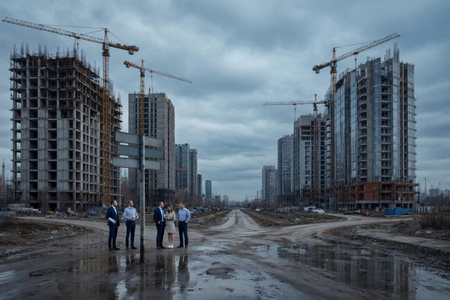 Кризис новостроек: почему продажи падают, а цены остаются на пике
